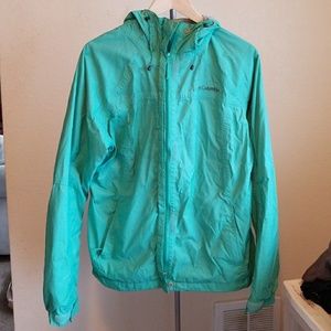 Columbia shell with hood